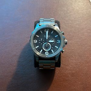 Men’s Fossil Watch Stainless Steel (Extra Links Included)